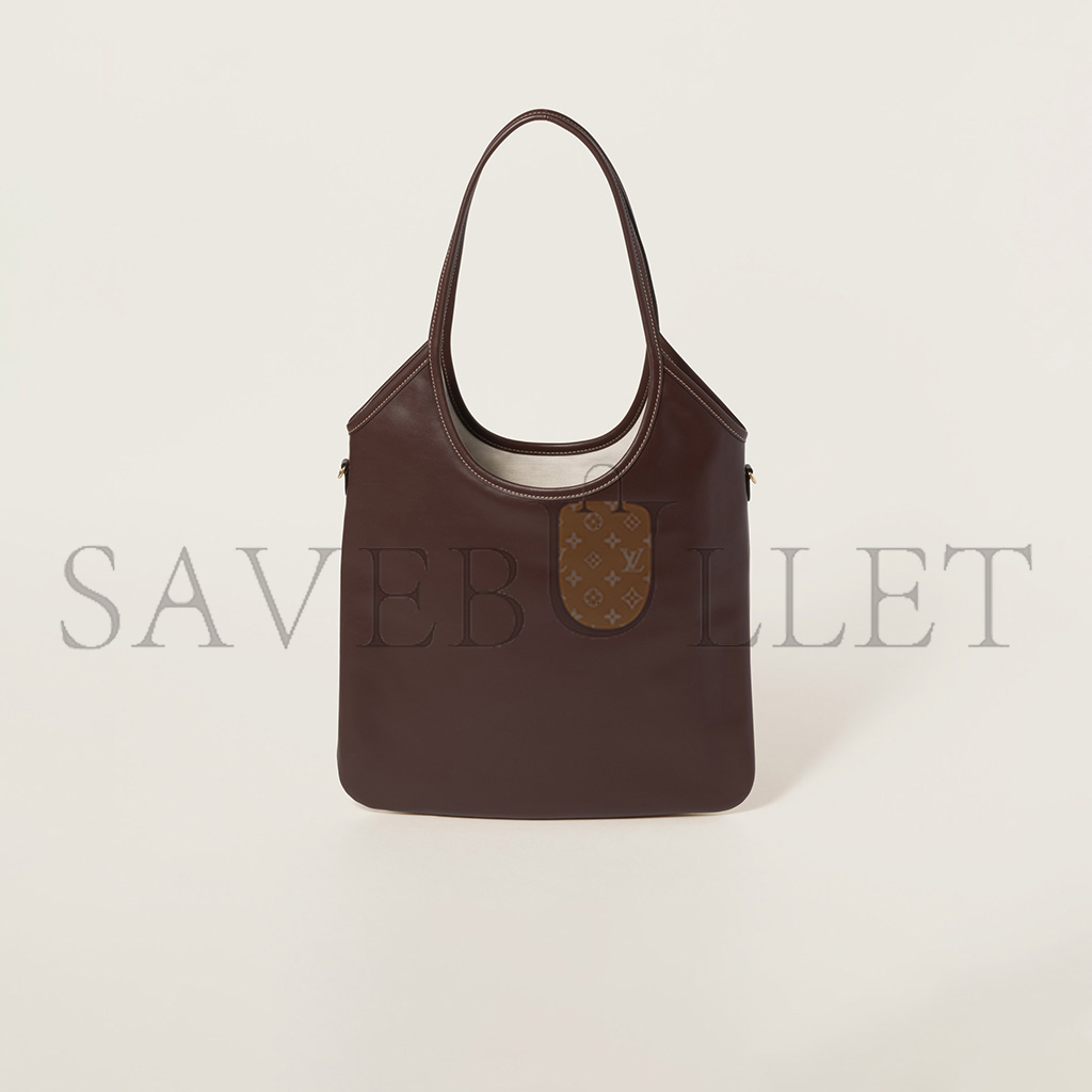 MIU MIU IVY LEATHER BAG 5BG231 (40*35cm) MIU MIU IVY LEATHER BAG 5BG231 (40*35cm)
